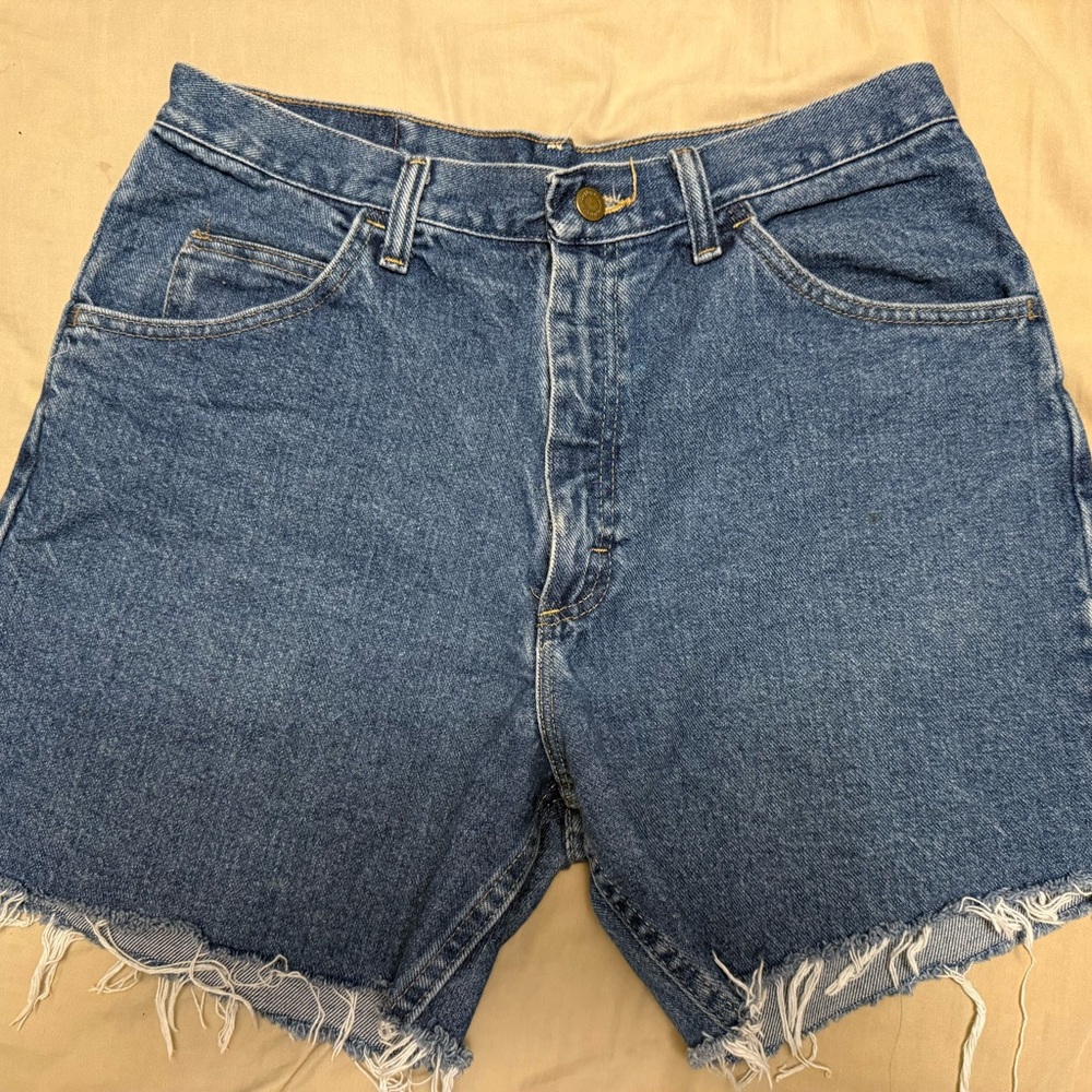 Wrangler Blue Denim Shorts
